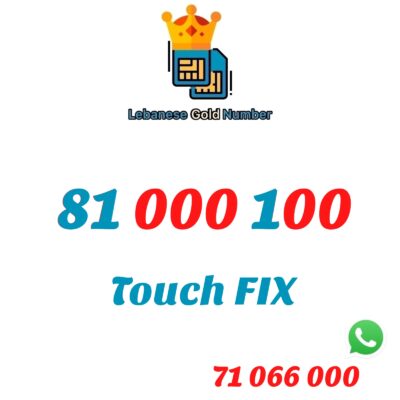 Touch Fix 81 000 100