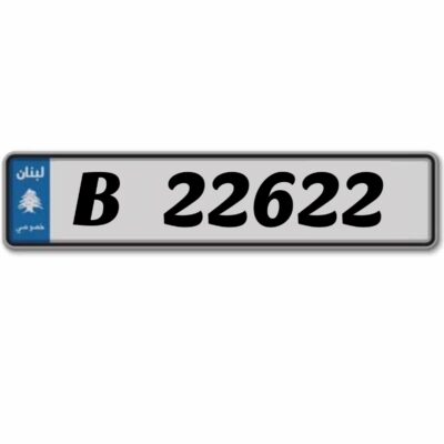 Car plates 22622