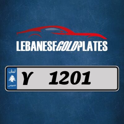 Car plates Y 1202