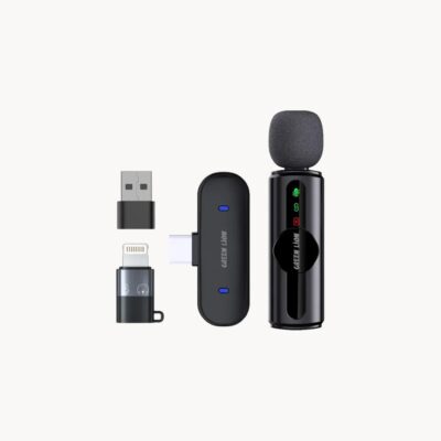 Green Lion Microphone 3 in 1 – Black