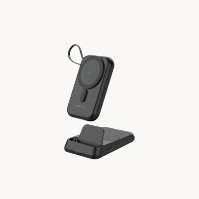 Green Lion 3 in 1 Magsafe 10000mAh Power Bank – Black